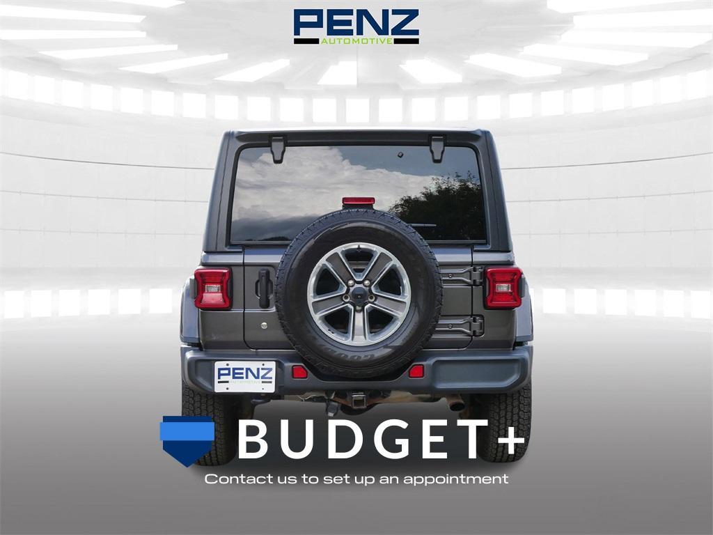 used 2018 Jeep Wrangler Unlimited car, priced at $21,100