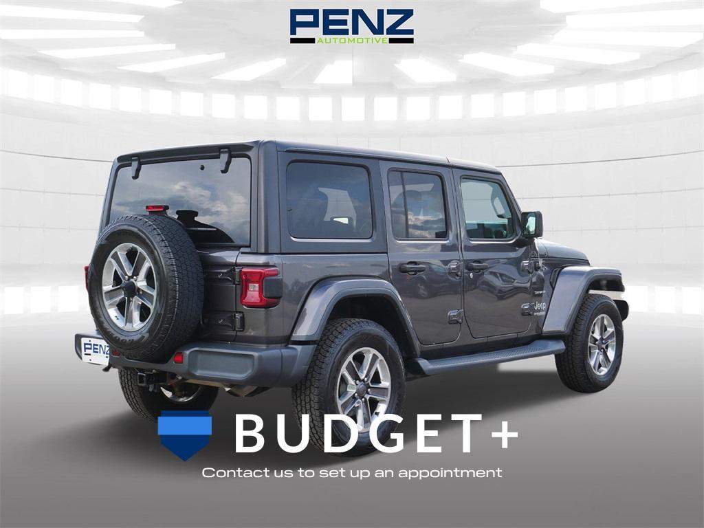used 2018 Jeep Wrangler Unlimited car, priced at $21,100