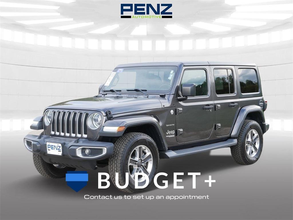 used 2018 Jeep Wrangler Unlimited car, priced at $21,100