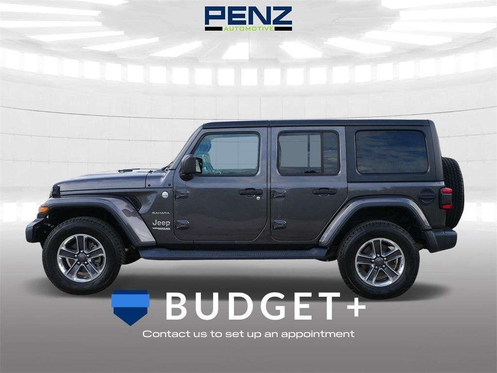used 2018 Jeep Wrangler Unlimited car, priced at $21,100