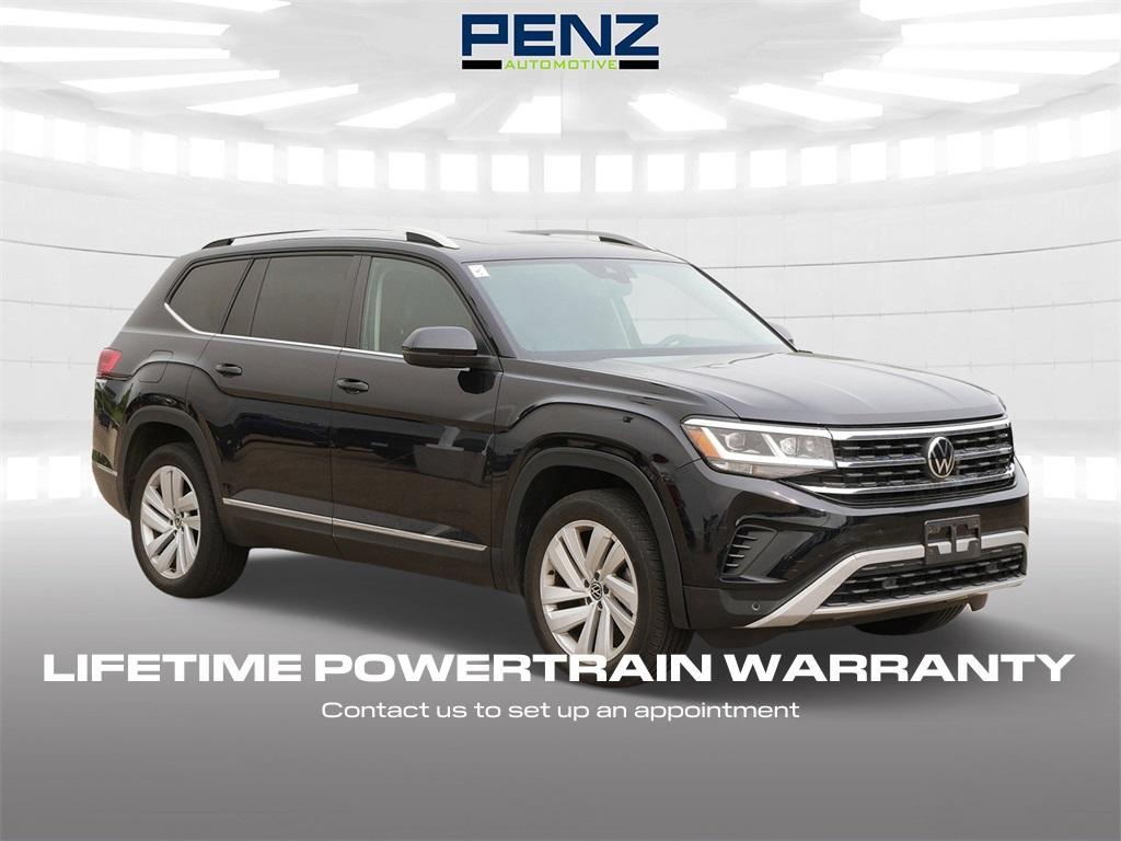 used 2021 Volkswagen Atlas car, priced at $28,500