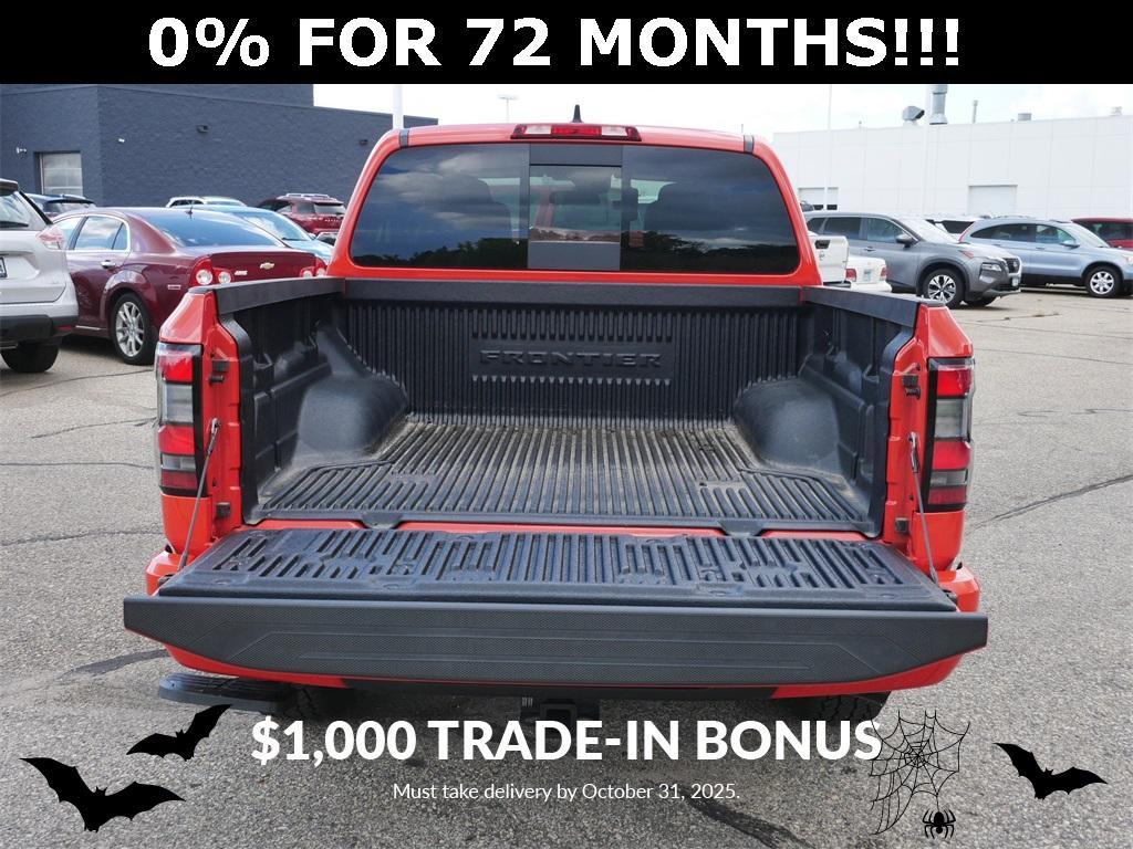 new 2025 Nissan Frontier car, priced at $47,595