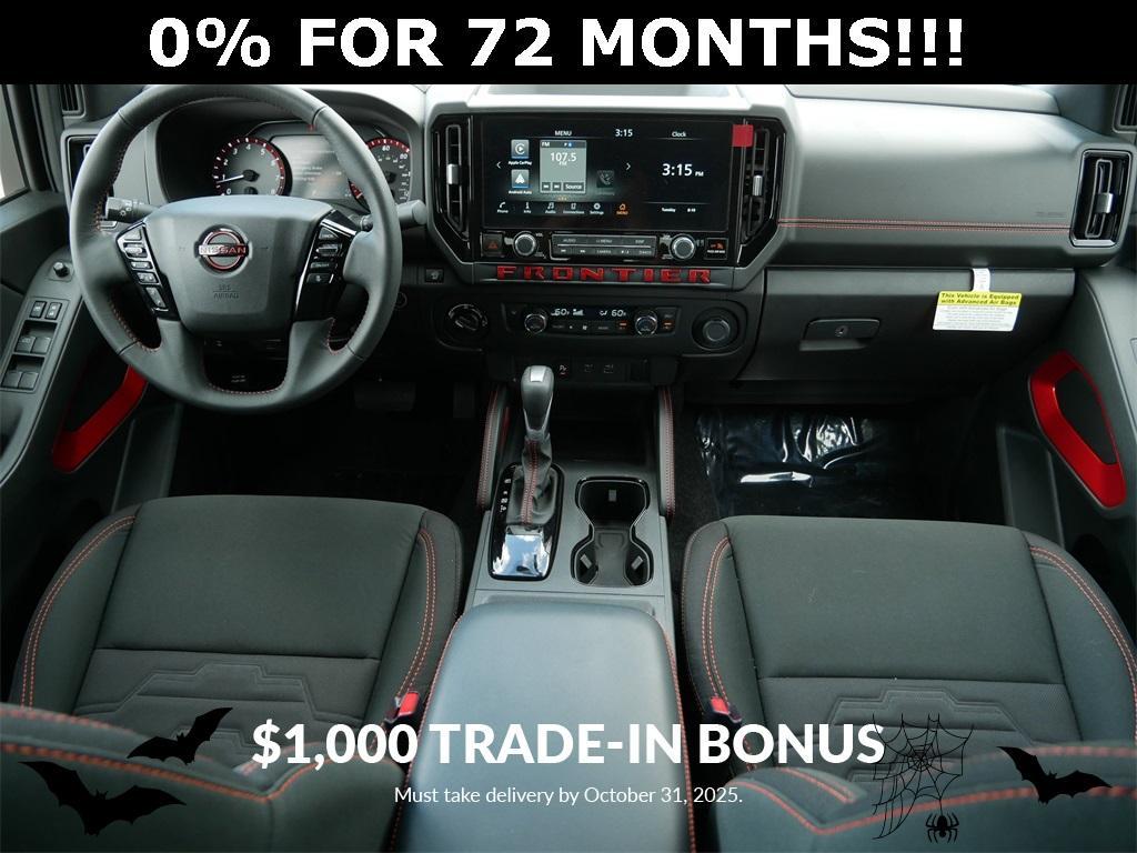 new 2025 Nissan Frontier car, priced at $47,595