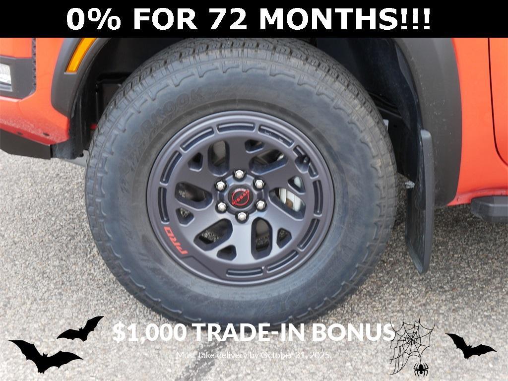 new 2025 Nissan Frontier car, priced at $47,595