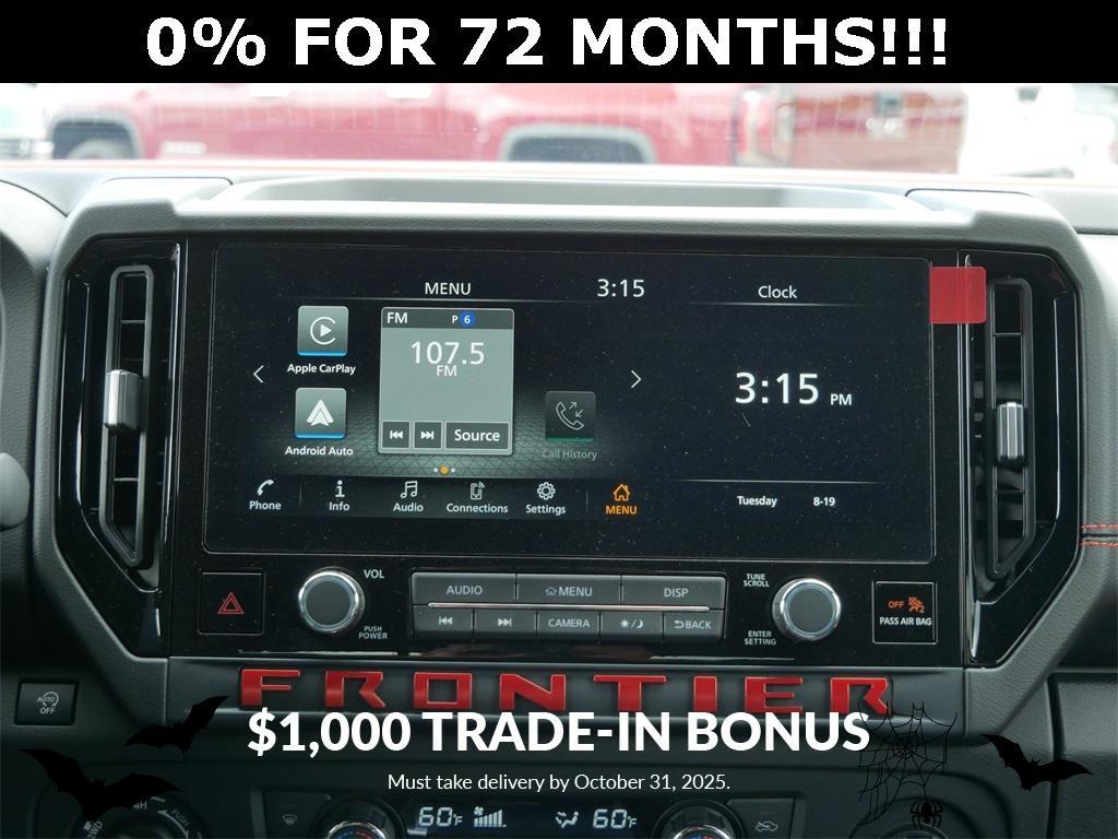 new 2025 Nissan Frontier car, priced at $47,595
