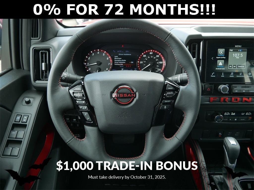 new 2025 Nissan Frontier car, priced at $47,595