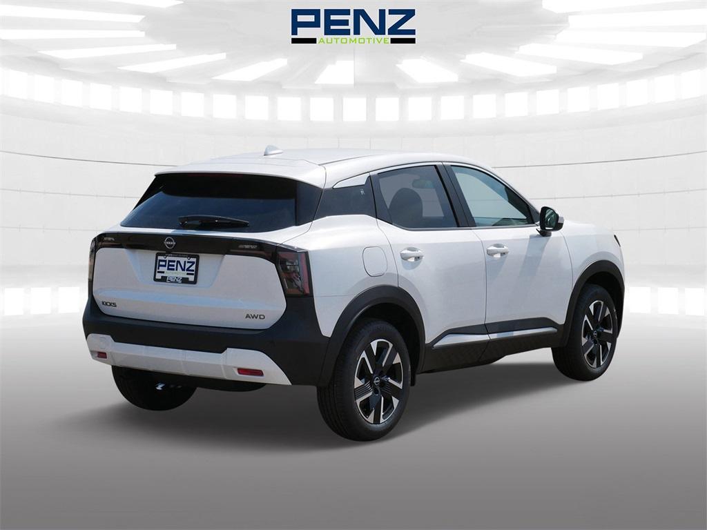 new 2025 Nissan Kicks car, priced at $25,918