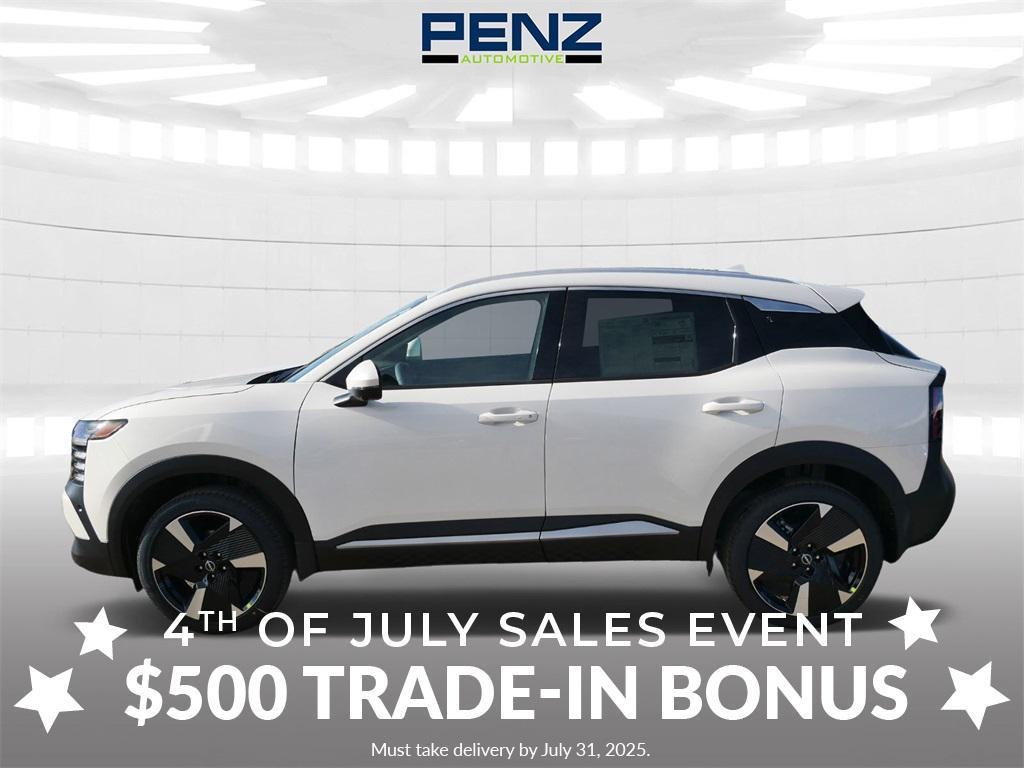 new 2025 Nissan Kicks car, priced at $29,216