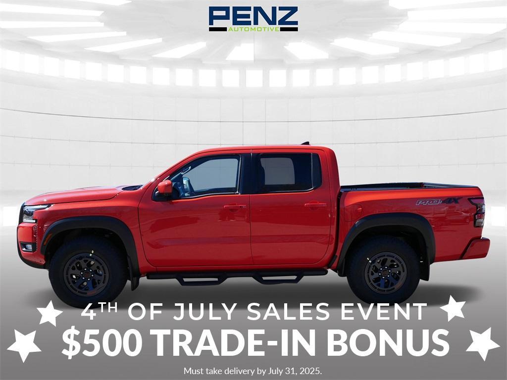 new 2025 Nissan Frontier car, priced at $48,947