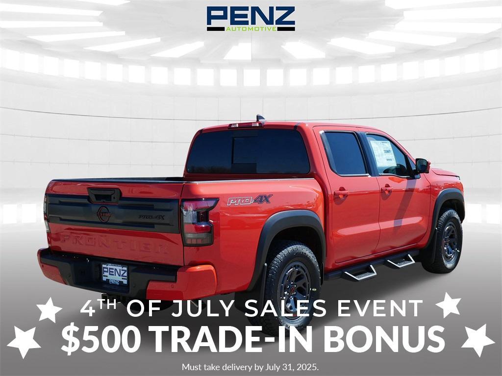 new 2025 Nissan Frontier car, priced at $48,947
