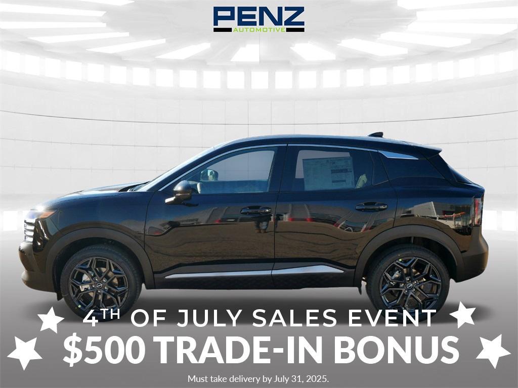 new 2025 Nissan Kicks car, priced at $29,142