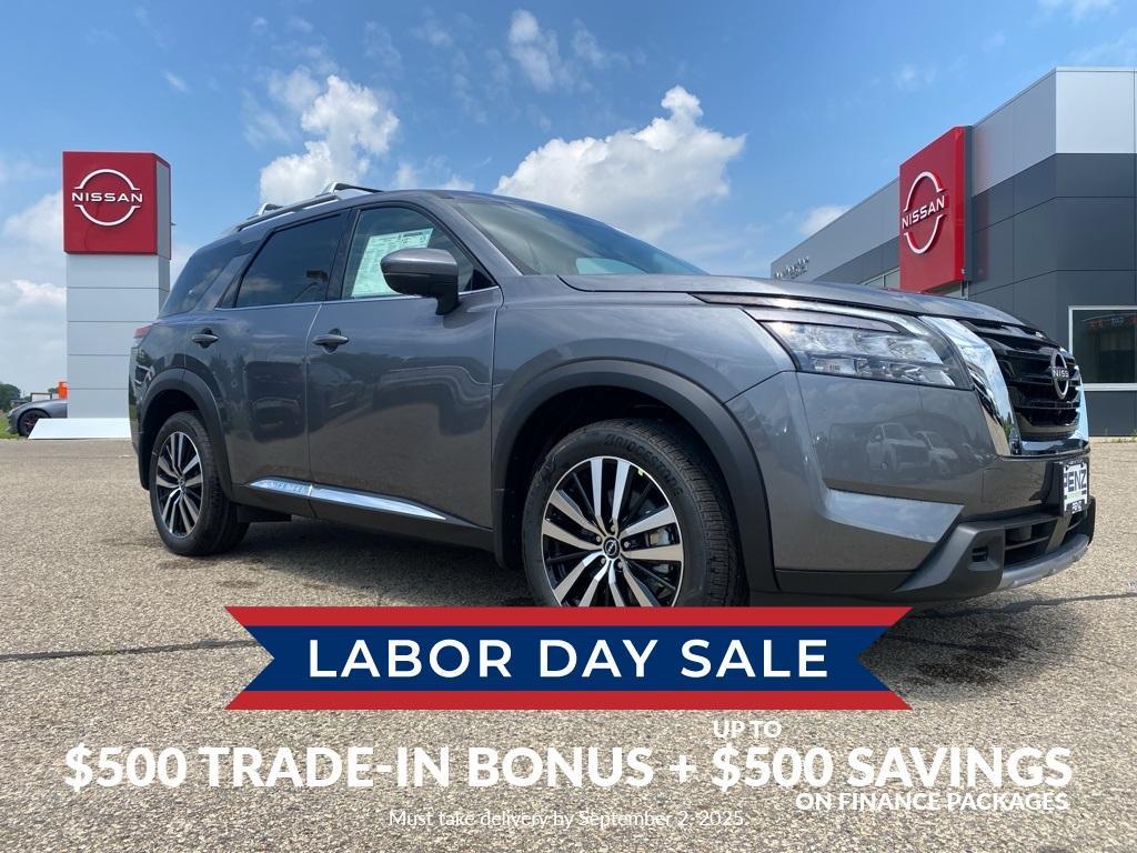 new 2025 Nissan Pathfinder car, priced at $49,855