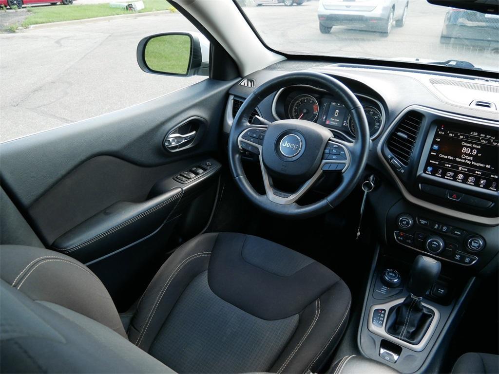used 2016 Jeep Cherokee car, priced at $10,000