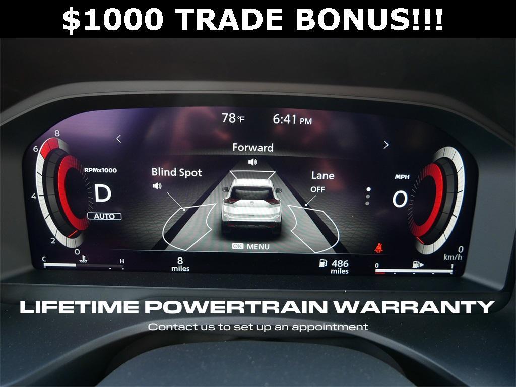new 2025 Nissan Rogue car, priced at $39,885