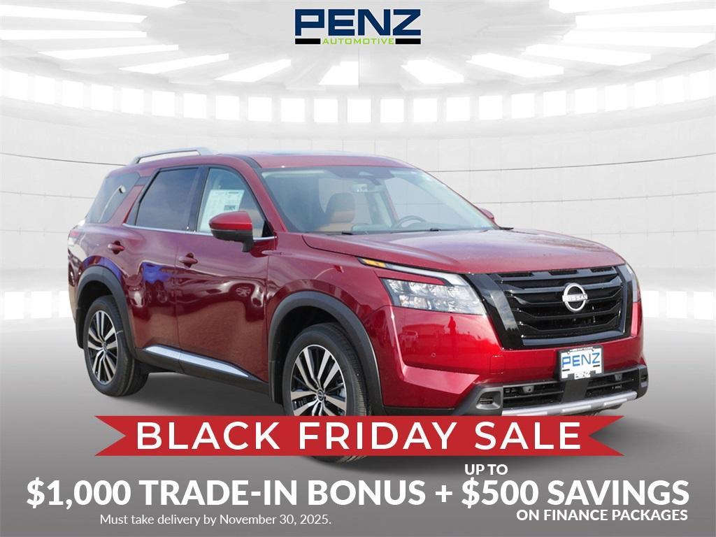 new 2025 Nissan Pathfinder car, priced at $49,558
