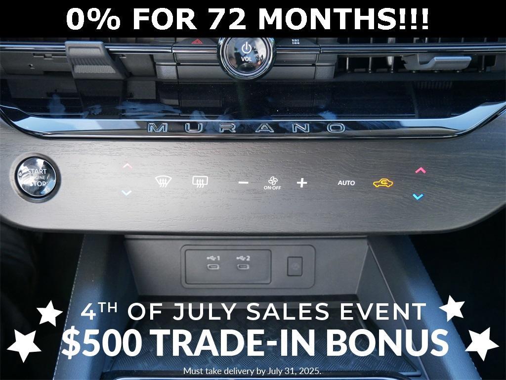 new 2025 Nissan Murano car, priced at $51,305