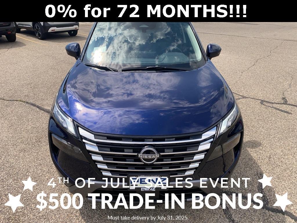 new 2025 Nissan Rogue car, priced at $39,865