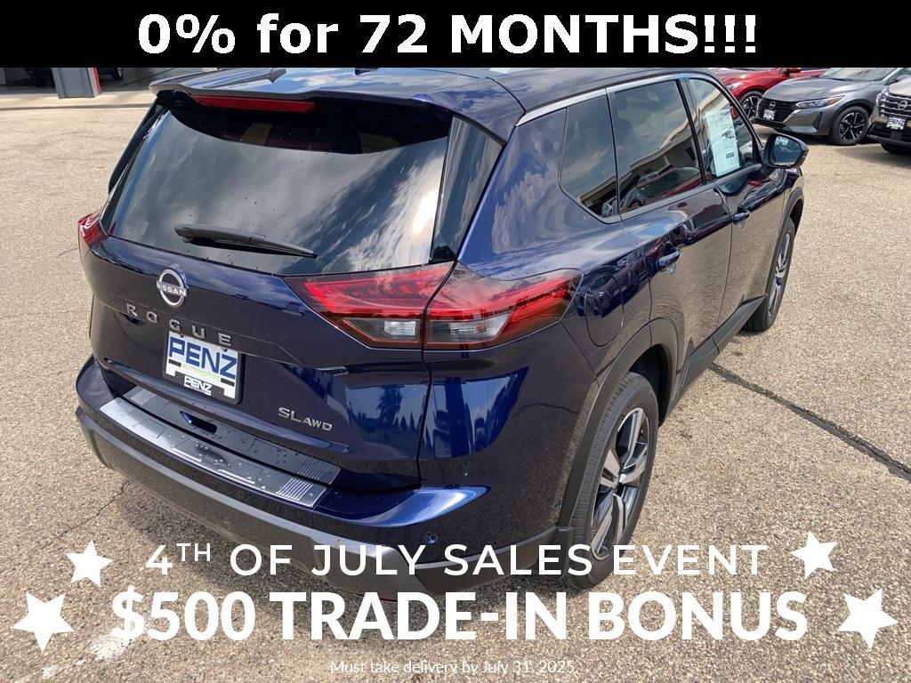 new 2025 Nissan Rogue car, priced at $39,865