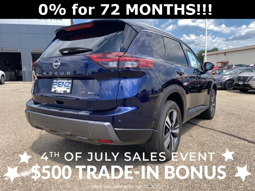 new 2025 Nissan Rogue car, priced at $39,865