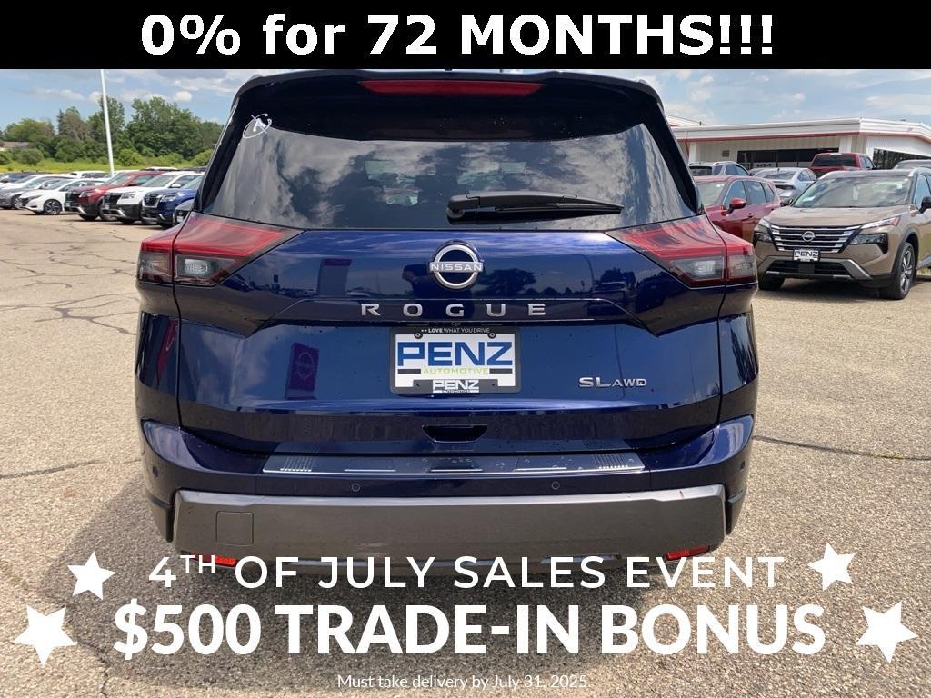 new 2025 Nissan Rogue car, priced at $39,865