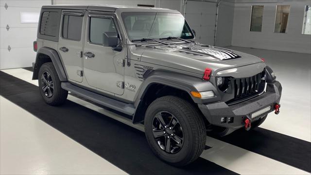 used 2020 Jeep Wrangler Unlimited car, priced at $27,247