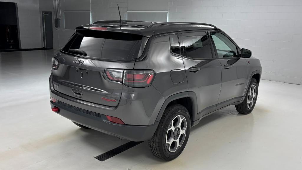 used 2022 Jeep Compass car, priced at $27,800