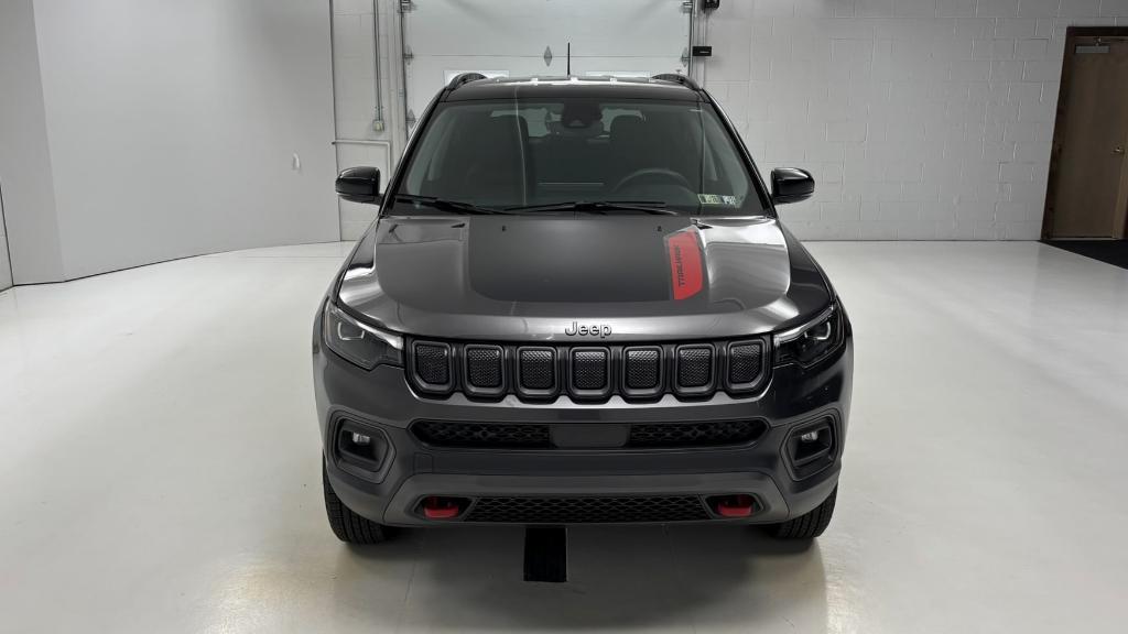 used 2022 Jeep Compass car, priced at $27,800