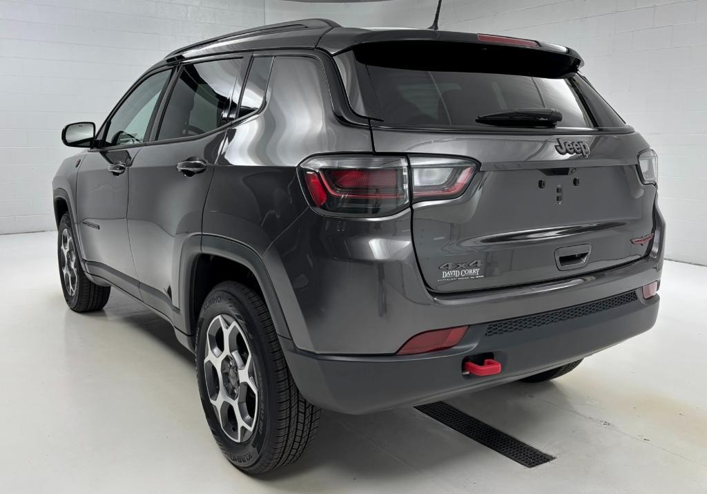 used 2022 Jeep Compass car, priced at $27,800
