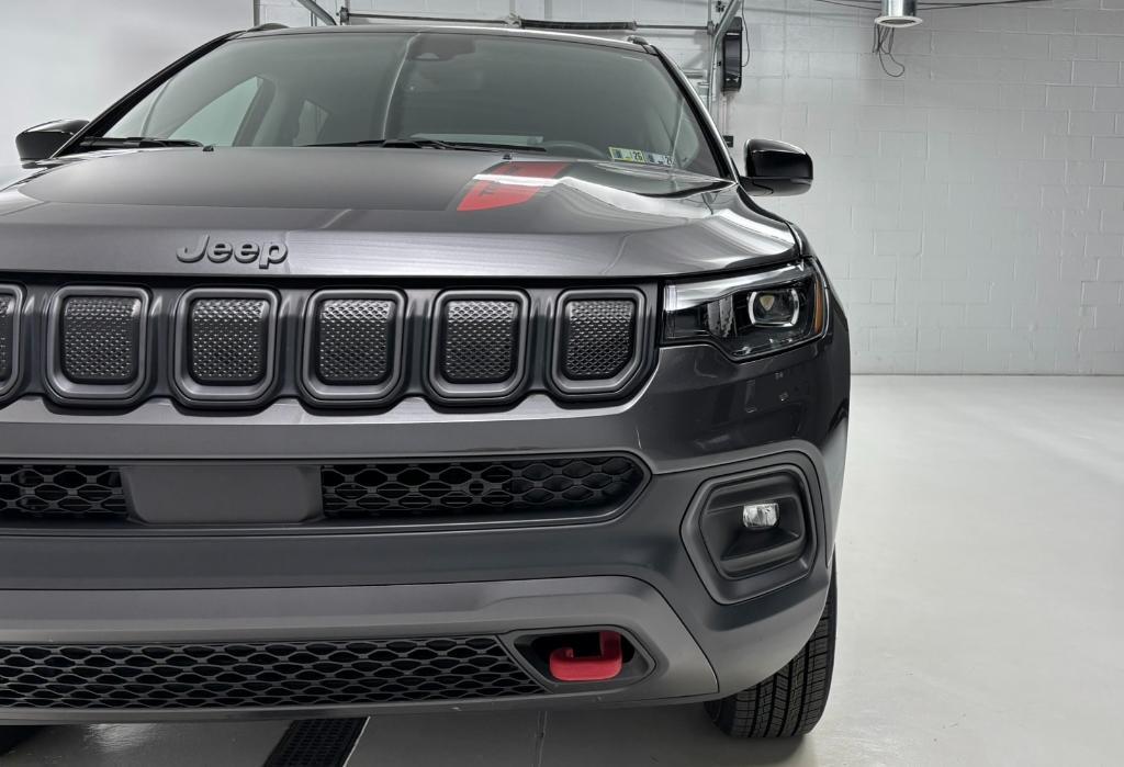 used 2022 Jeep Compass car, priced at $27,800