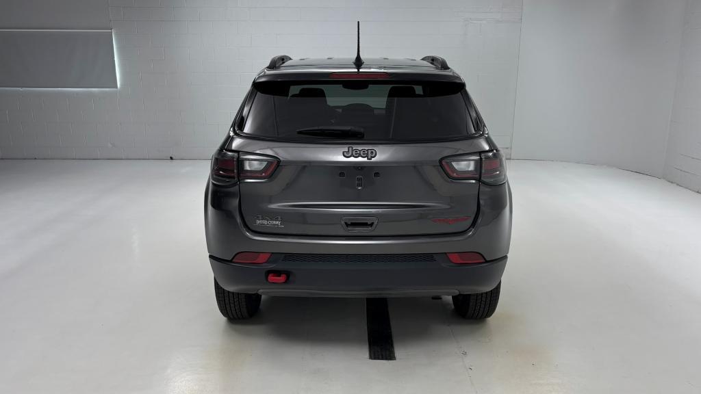 used 2022 Jeep Compass car, priced at $27,800