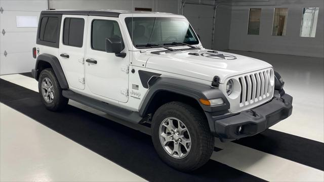 used 2020 Jeep Wrangler Unlimited car, priced at $27,800