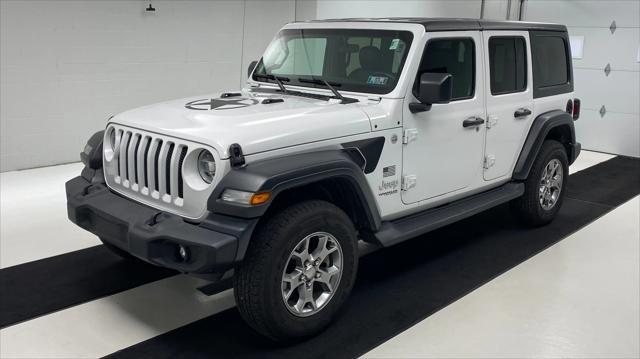 used 2020 Jeep Wrangler Unlimited car, priced at $27,800