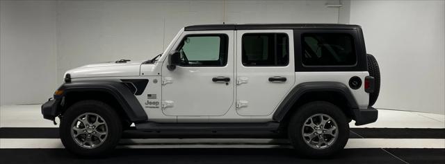 used 2020 Jeep Wrangler Unlimited car, priced at $27,800