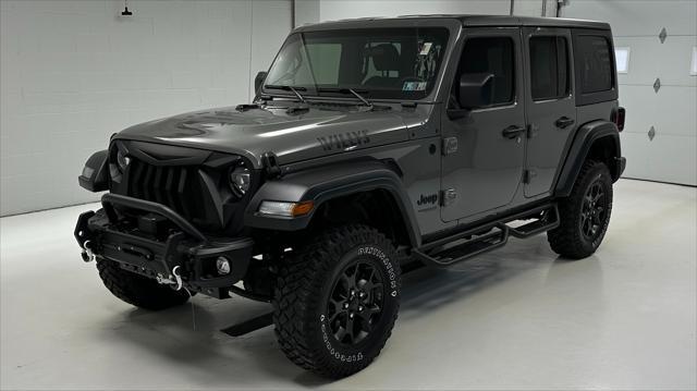 used 2021 Jeep Wrangler car, priced at $40,000