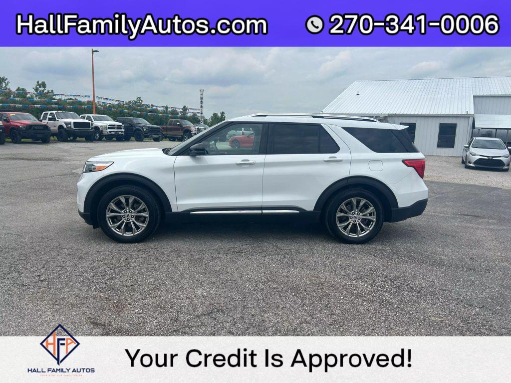 used 2022 Ford Explorer car, priced at $27,999