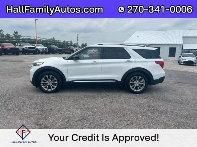 used 2022 Ford Explorer car, priced at $29,999