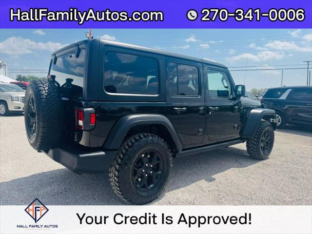 used 2021 Jeep Wrangler Unlimited car, priced at $33,999