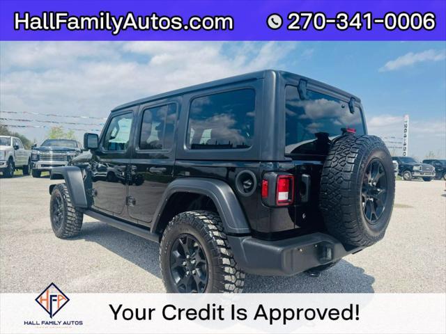 used 2021 Jeep Wrangler Unlimited car, priced at $33,999