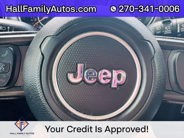 used 2021 Jeep Wrangler Unlimited car, priced at $33,999