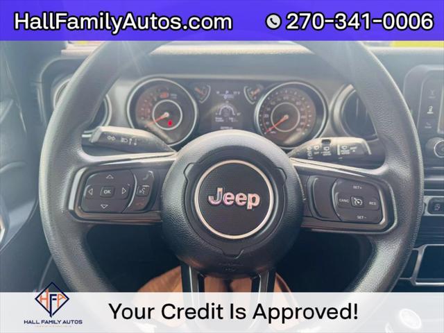 used 2021 Jeep Wrangler Unlimited car, priced at $33,999