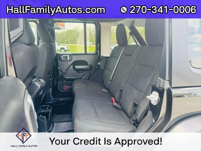 used 2021 Jeep Wrangler Unlimited car, priced at $33,999