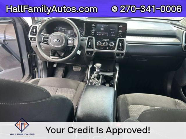 used 2021 Kia Sorento car, priced at $21,999