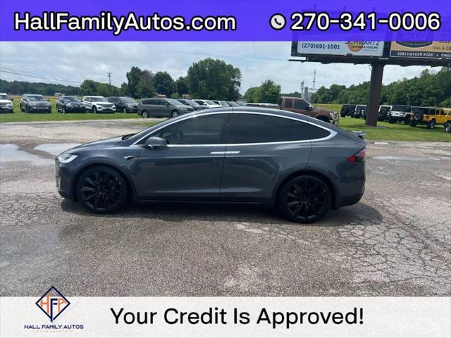 used 2020 Tesla Model X car, priced at $27,999