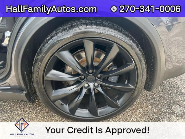 used 2020 Tesla Model X car, priced at $27,999