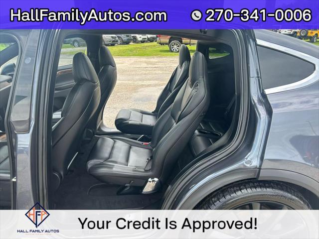 used 2020 Tesla Model X car, priced at $27,999