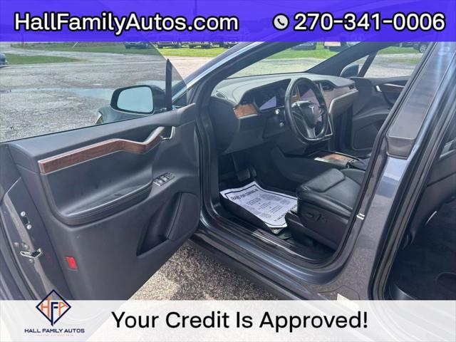 used 2020 Tesla Model X car, priced at $27,999