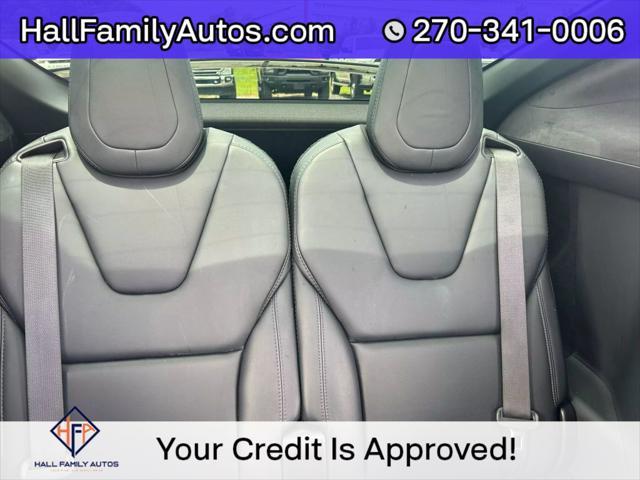 used 2020 Tesla Model X car, priced at $27,999