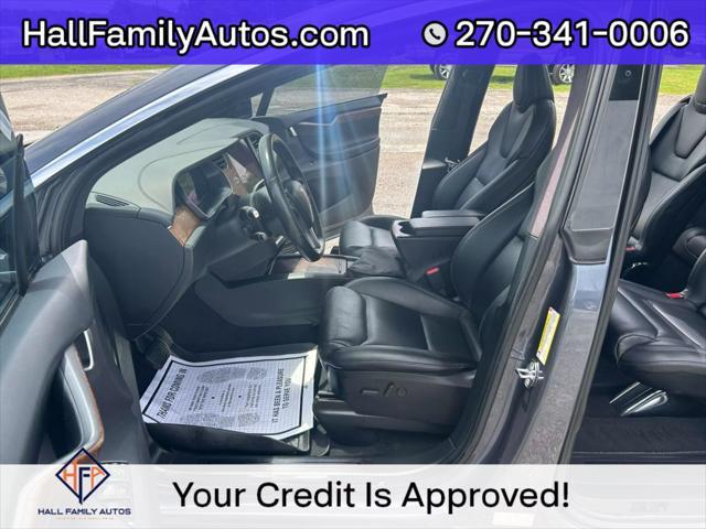 used 2020 Tesla Model X car, priced at $27,999