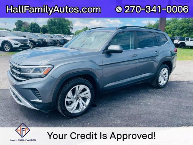used 2021 Volkswagen Atlas car, priced at $24,999