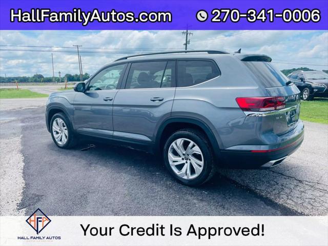 used 2021 Volkswagen Atlas car, priced at $24,999